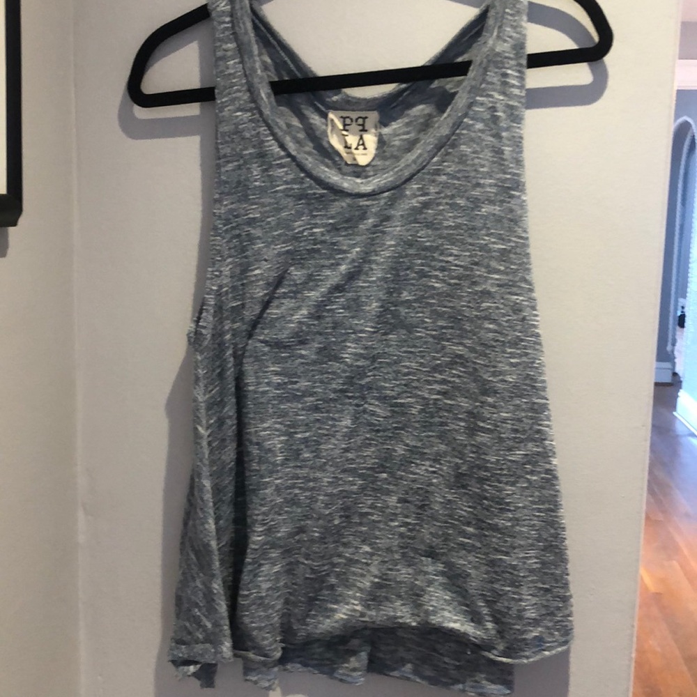 Blue tank top size medium